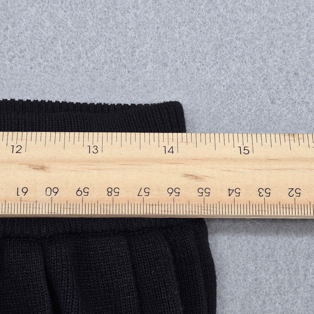 Daisy Black Pleated Knit Skort Pleated Tennis Mini Skirt Built In Shorts Large - Picture 8 of 9